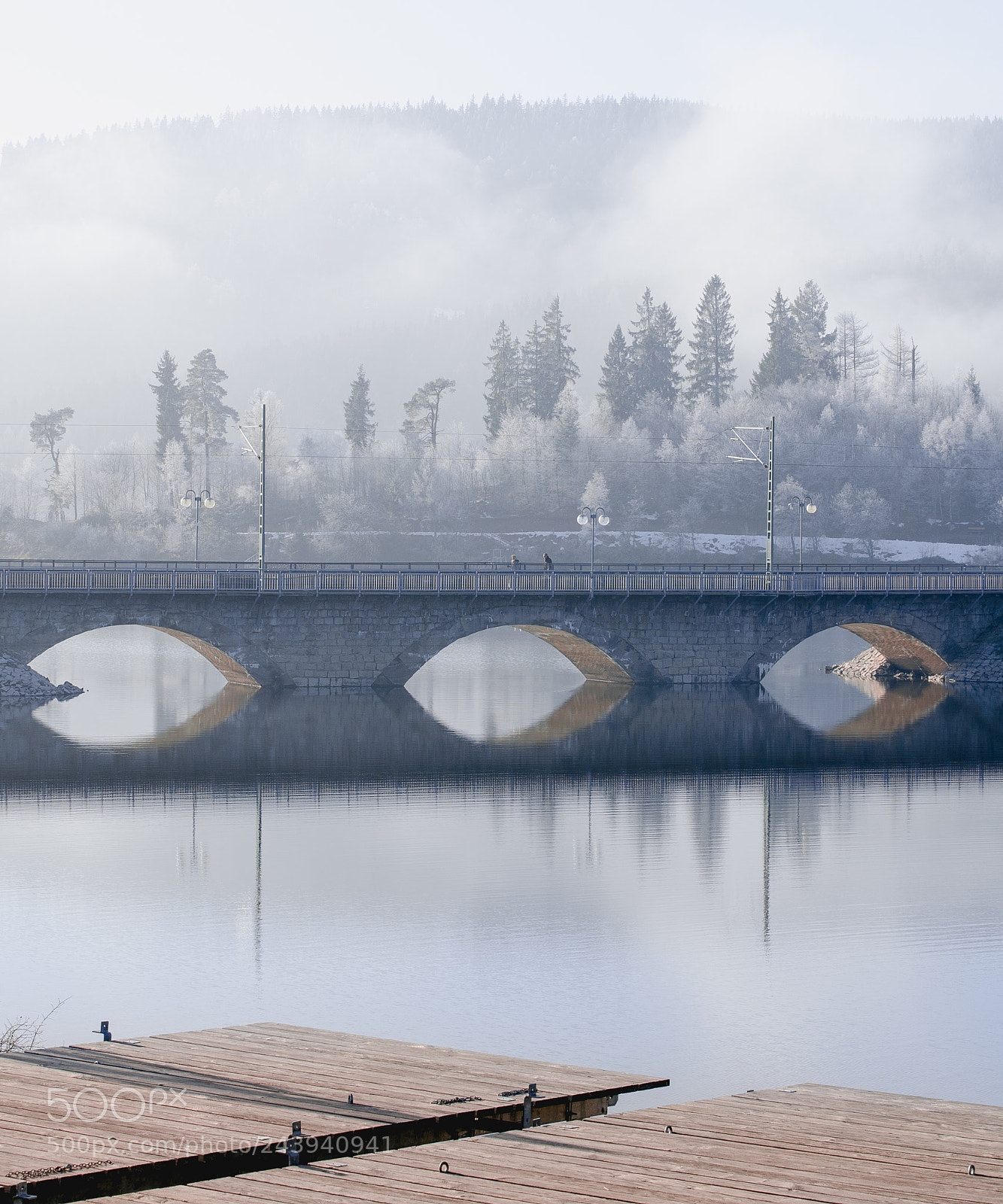 Sony a7S II sample photo. Schluchsee bridge photography