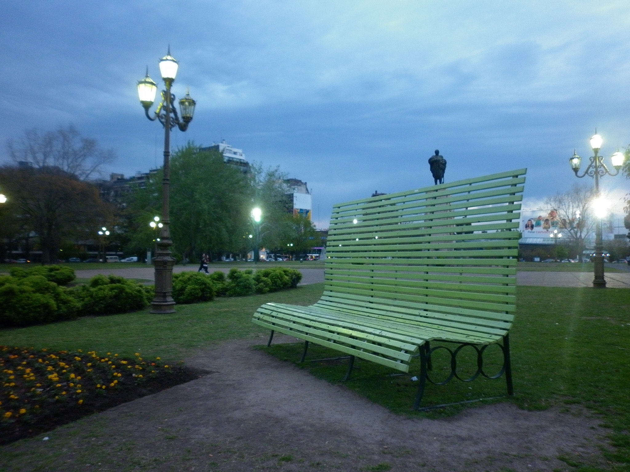 Panasonic DMC-F3 sample photo. Plaza república oriental del uruguay photography
