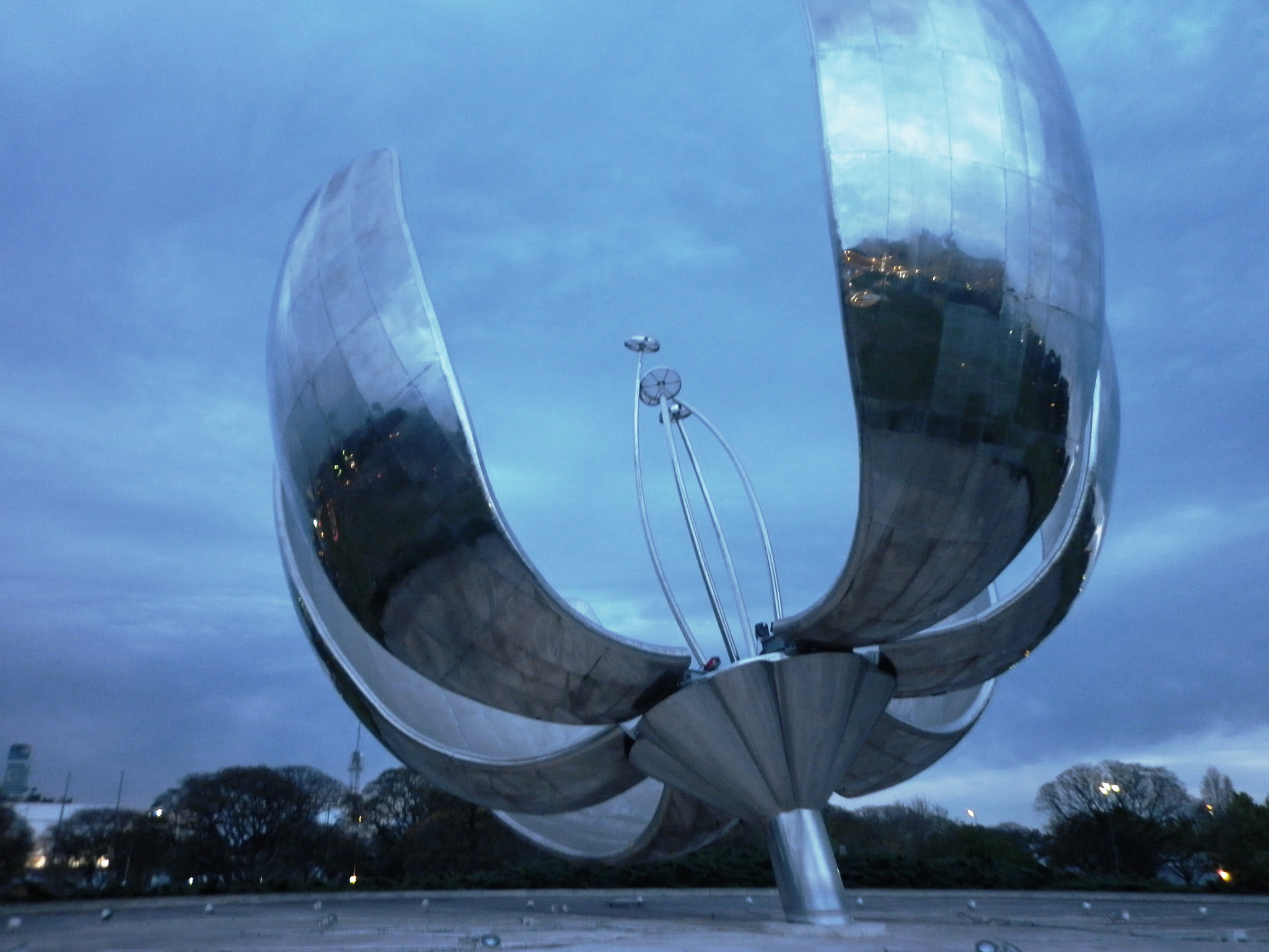 Panasonic DMC-F3 sample photo. Floralis genérica photography