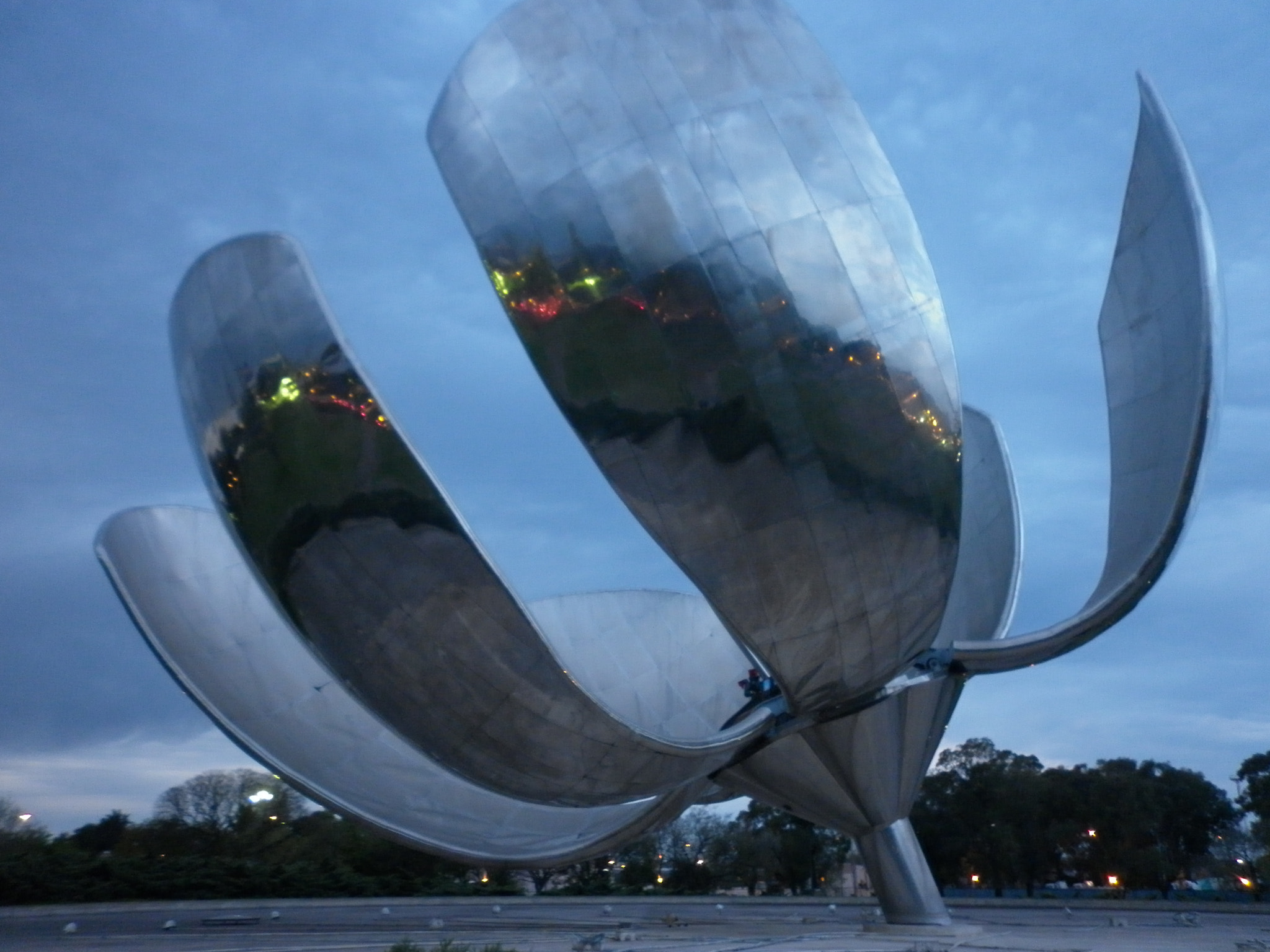 Panasonic DMC-F3 sample photo. Floralis genérica photography