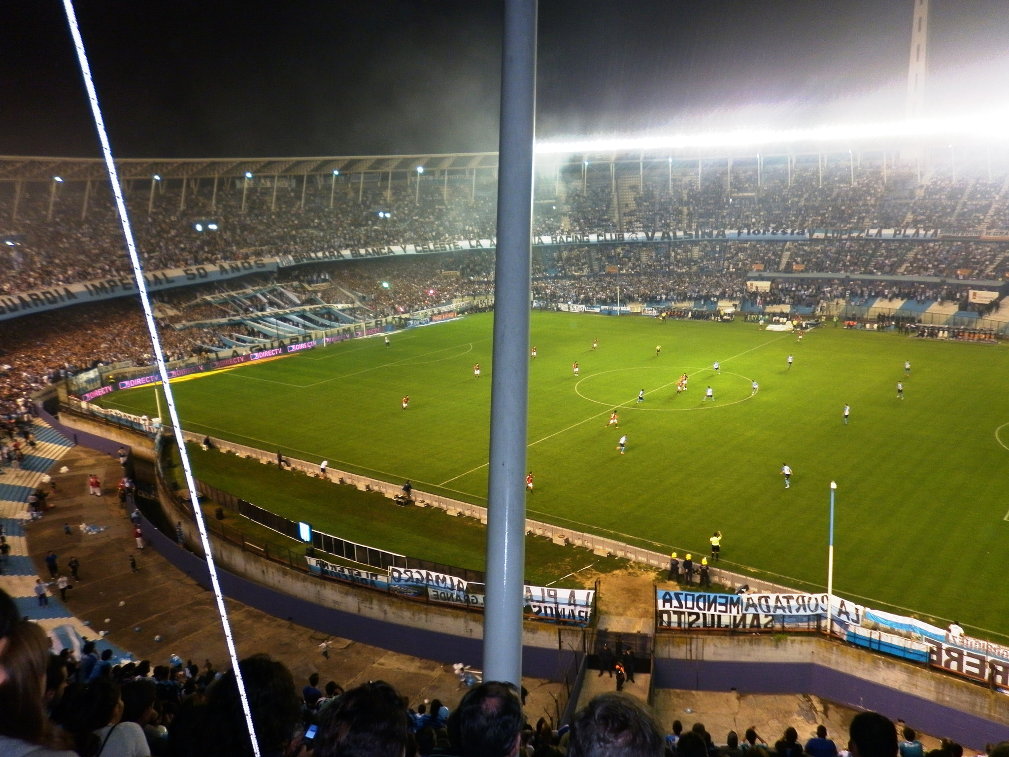 Panasonic DMC-F3 sample photo. El cilindro: racing vs. newell's photography