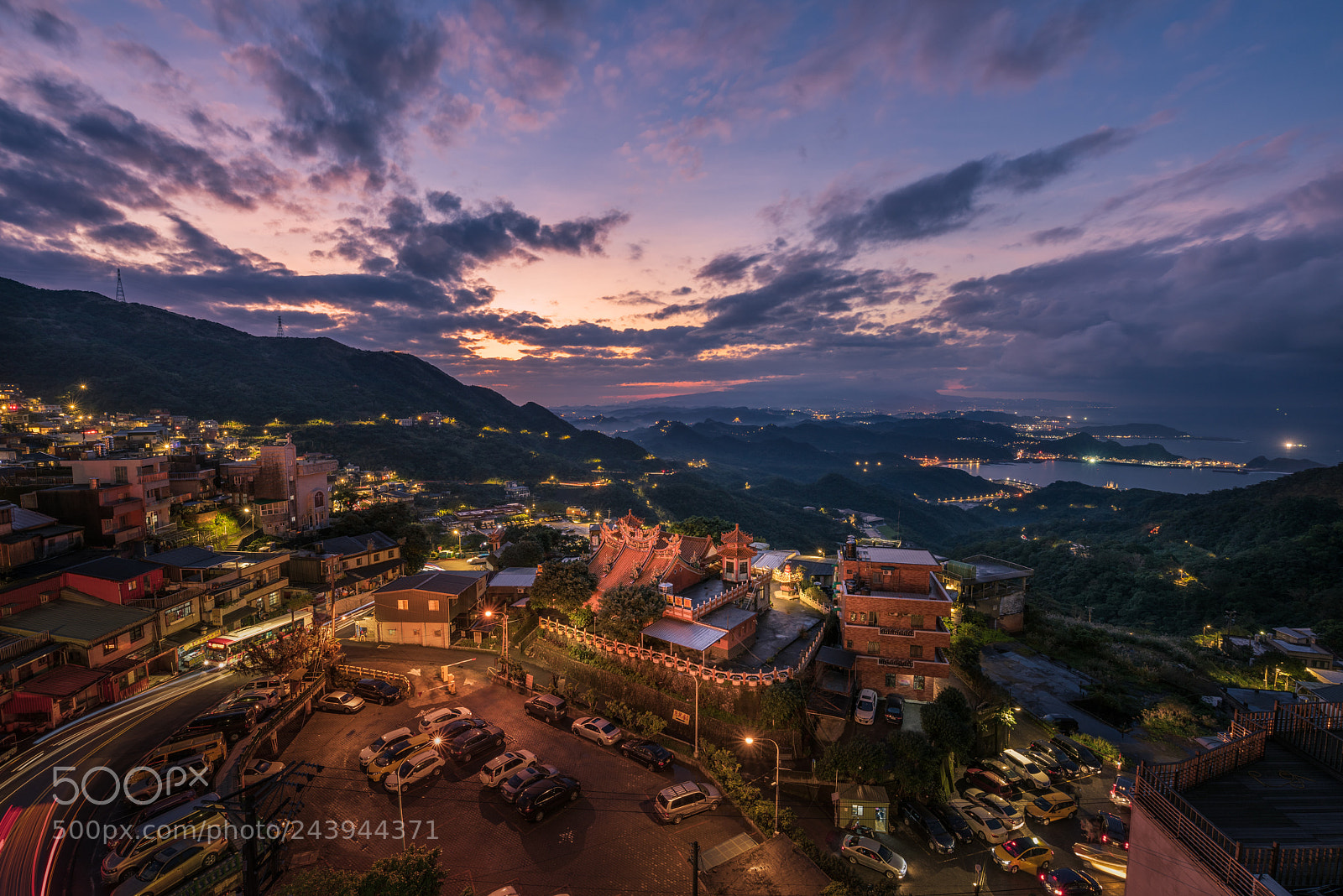 Nikon D810 sample photo. Good night jiufen, taiwan photography