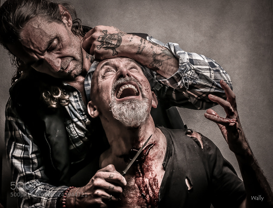 Nikon D90 sample photo. Mark throat cut photography