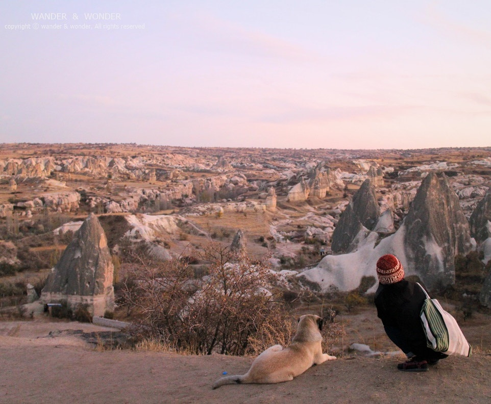 Canon EOS M2 sample photo. Sunset of cappadocia with a friend photography