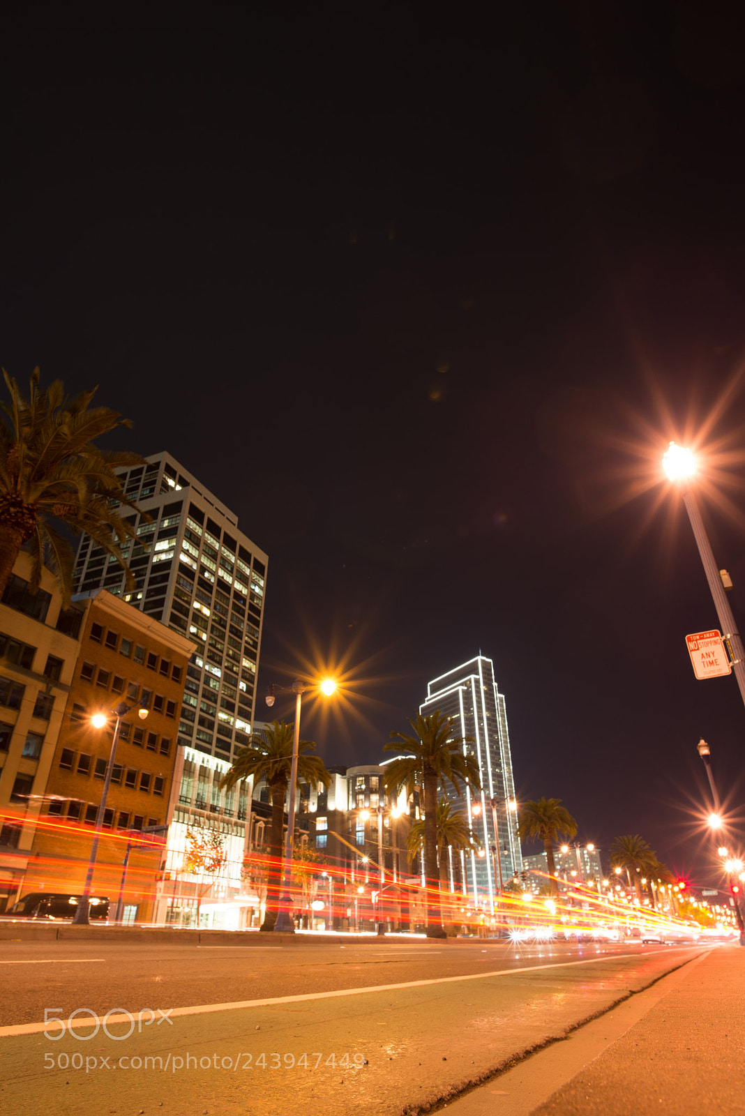 Nikon D610 sample photo. Busy san fransisco night photography