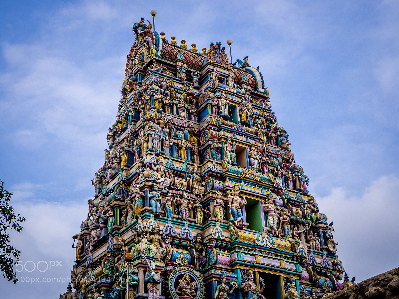 Olympus OM-D E-M10 II sample photo. Kasthuri ranganatha perumal temple photography