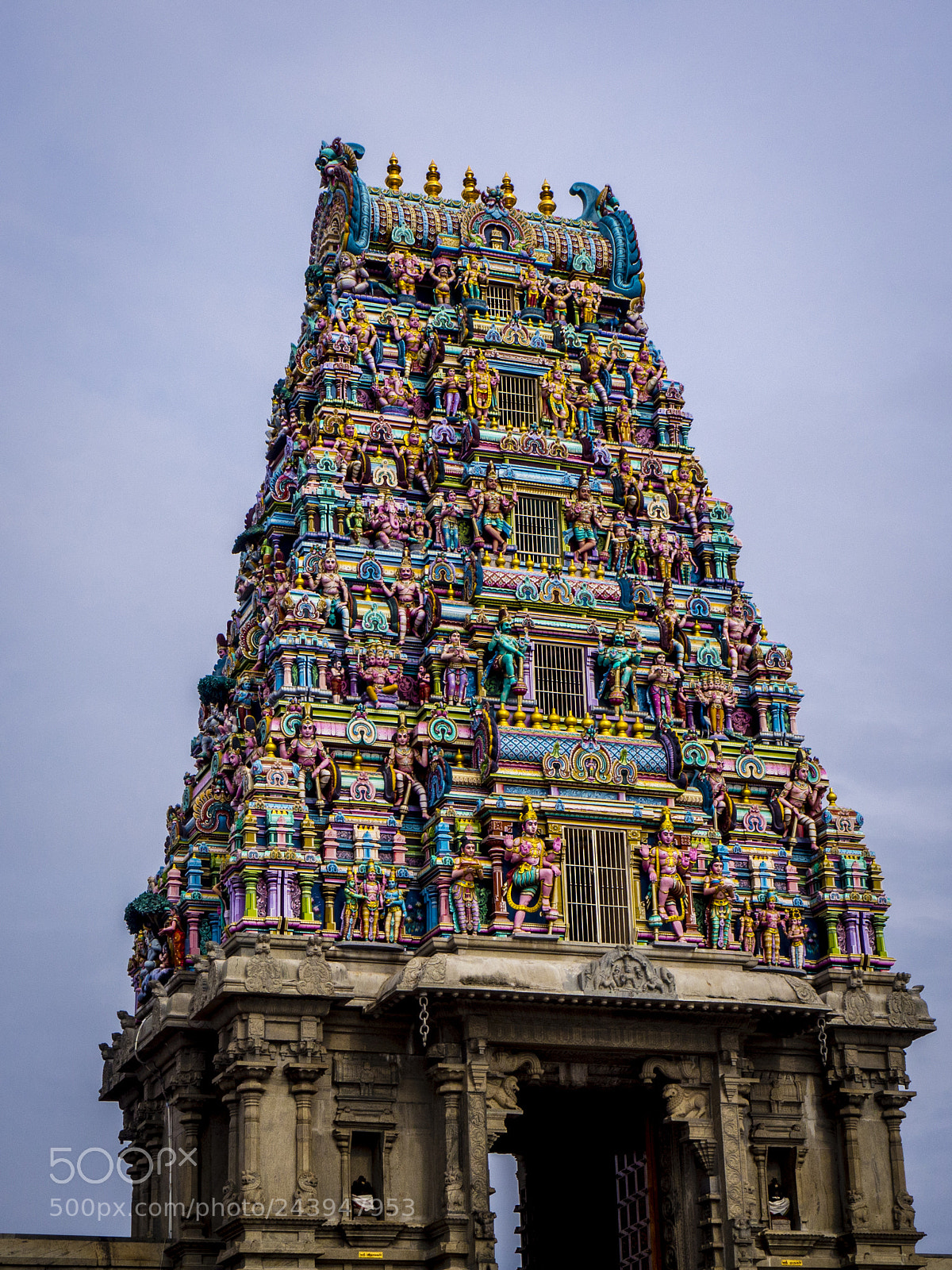 Olympus OM-D E-M10 II sample photo. Chennimalai murugan temple photography