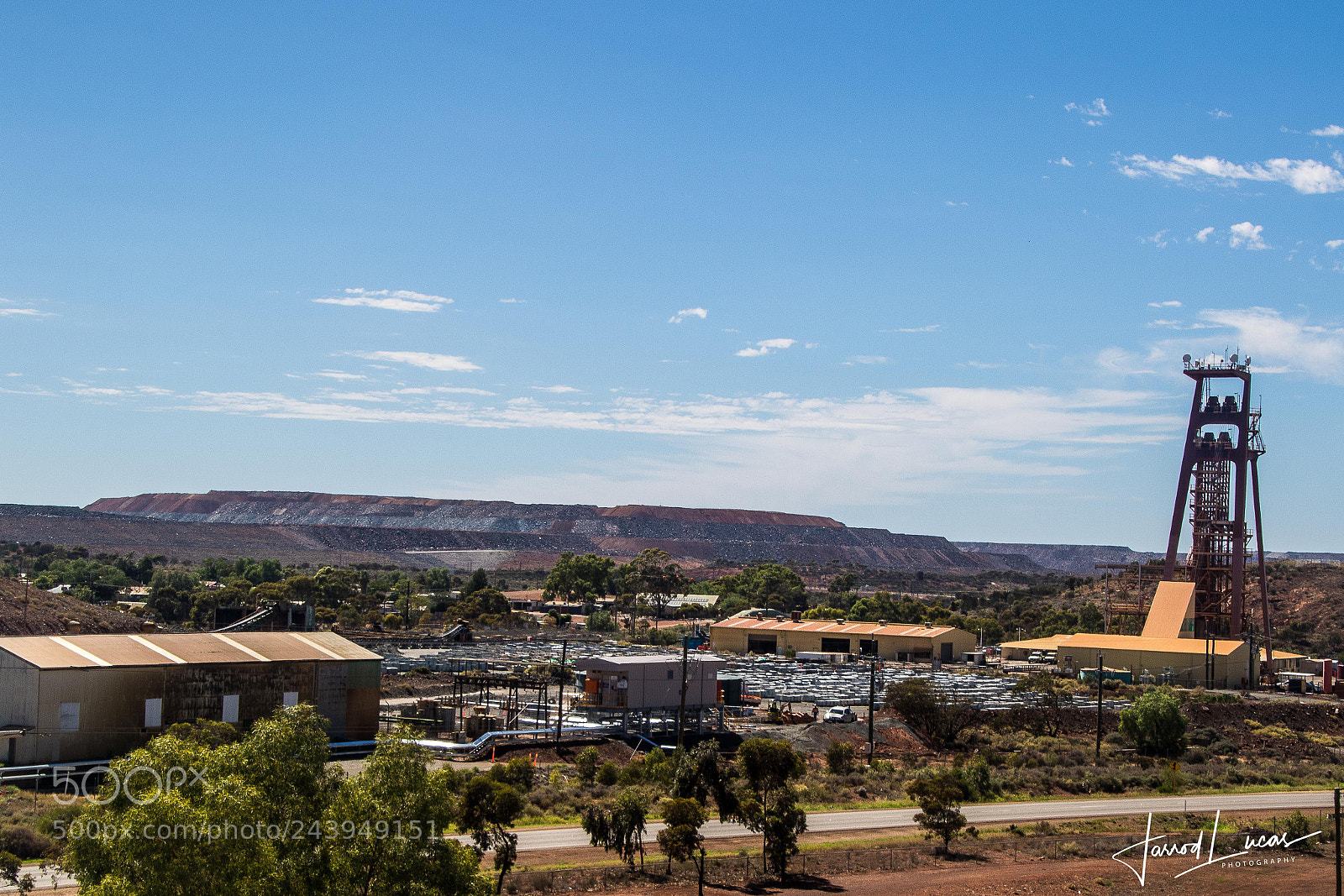Canon EOS 7D Mark II sample photo. Mining town photography