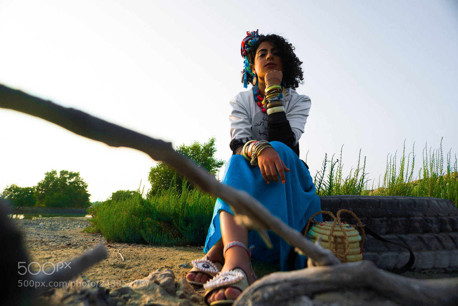 Sony a7S II sample photo. Waheeda in the greens photography