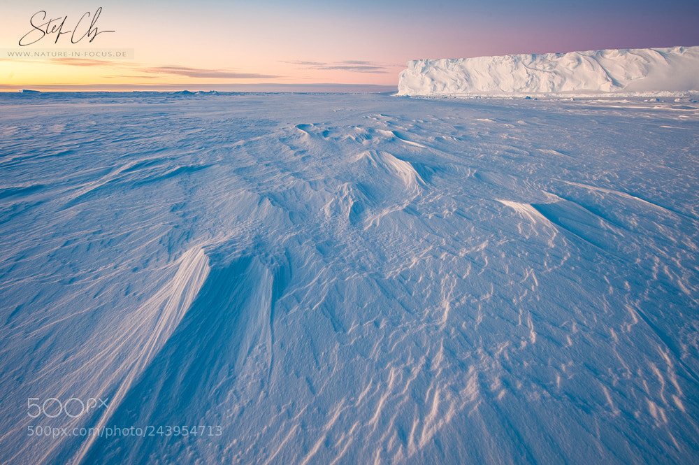 Nikon D700 sample photo. Polar night sea ice photography