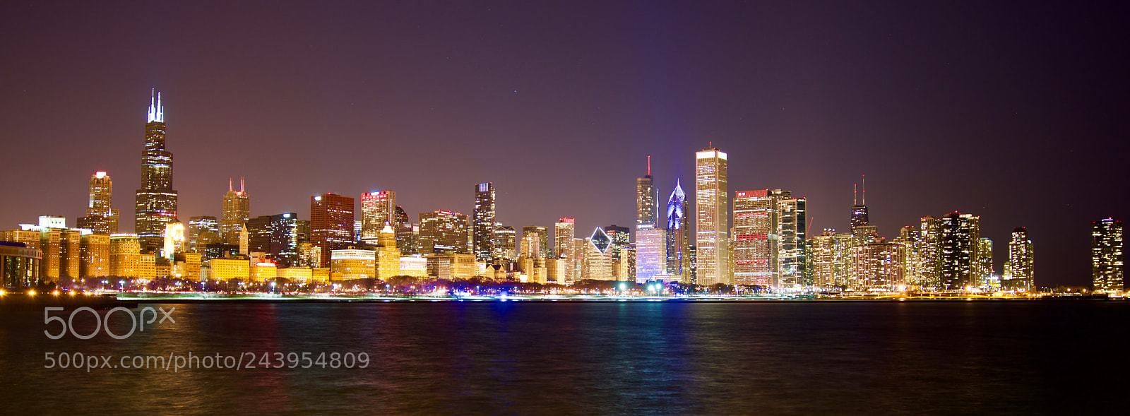 Sony a7R II sample photo. Chicago skyline photography