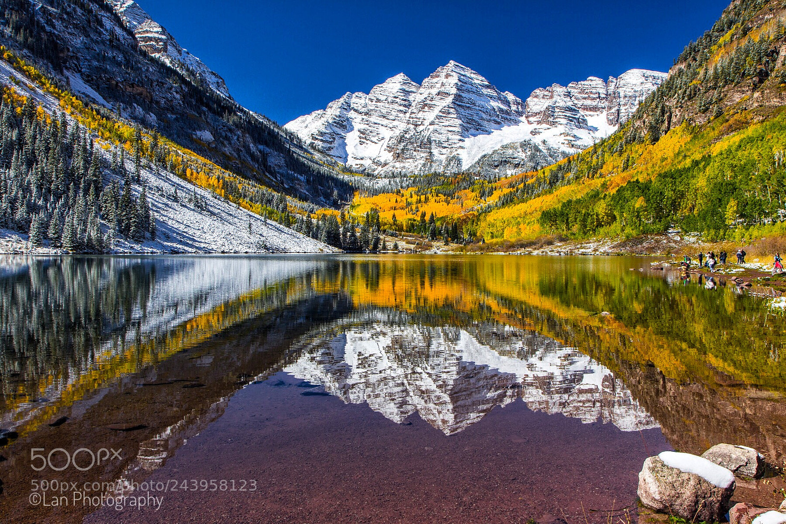 Canon EOS 60D sample photo. Maroon bells in the photography
