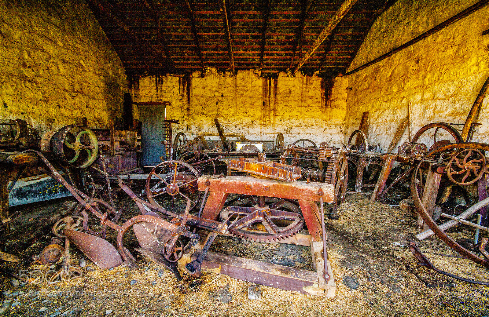 Pentax K-7 sample photo. Blacksmith's shed photography