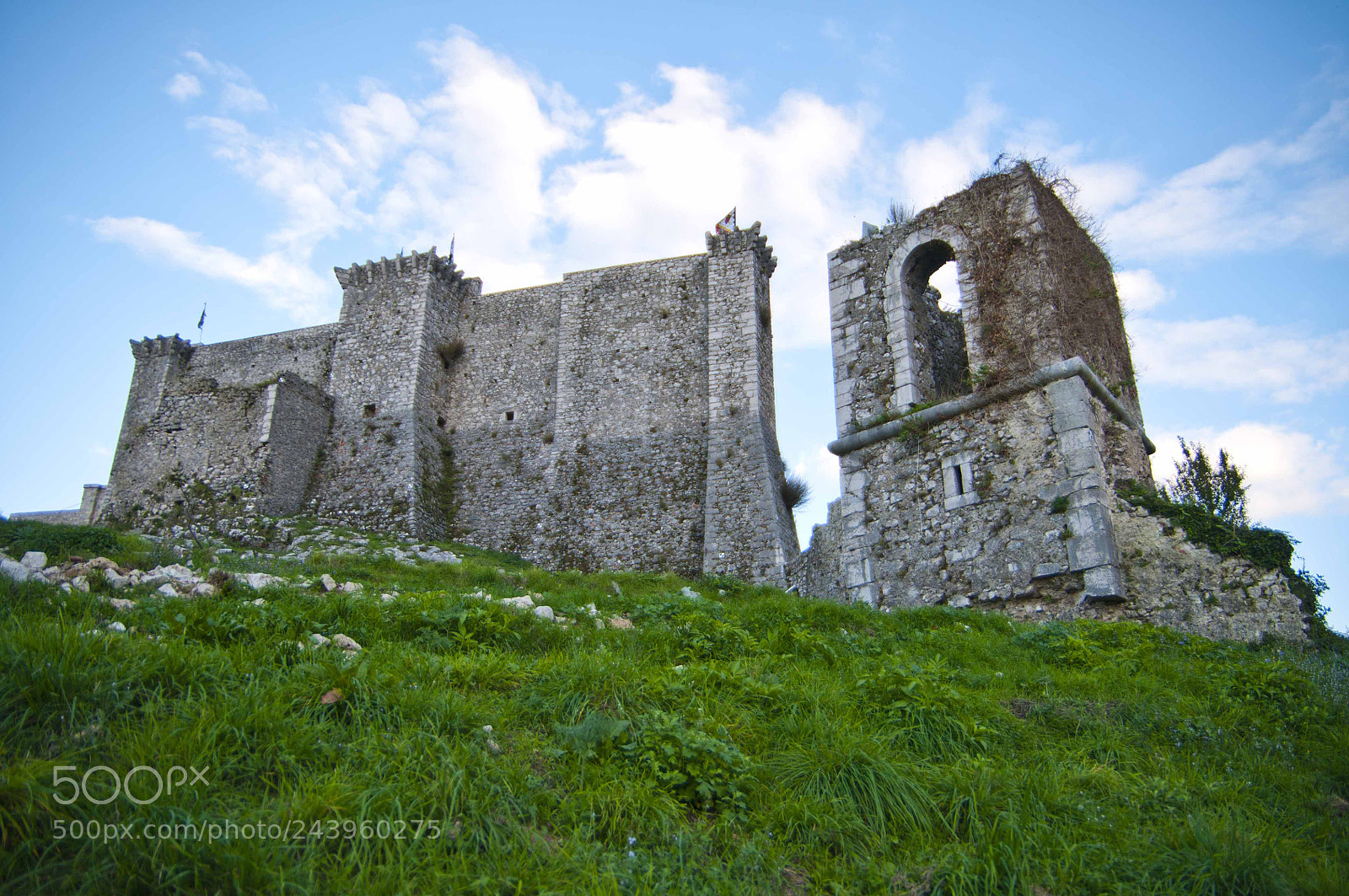 Nikon D300 sample photo. Old castle photography