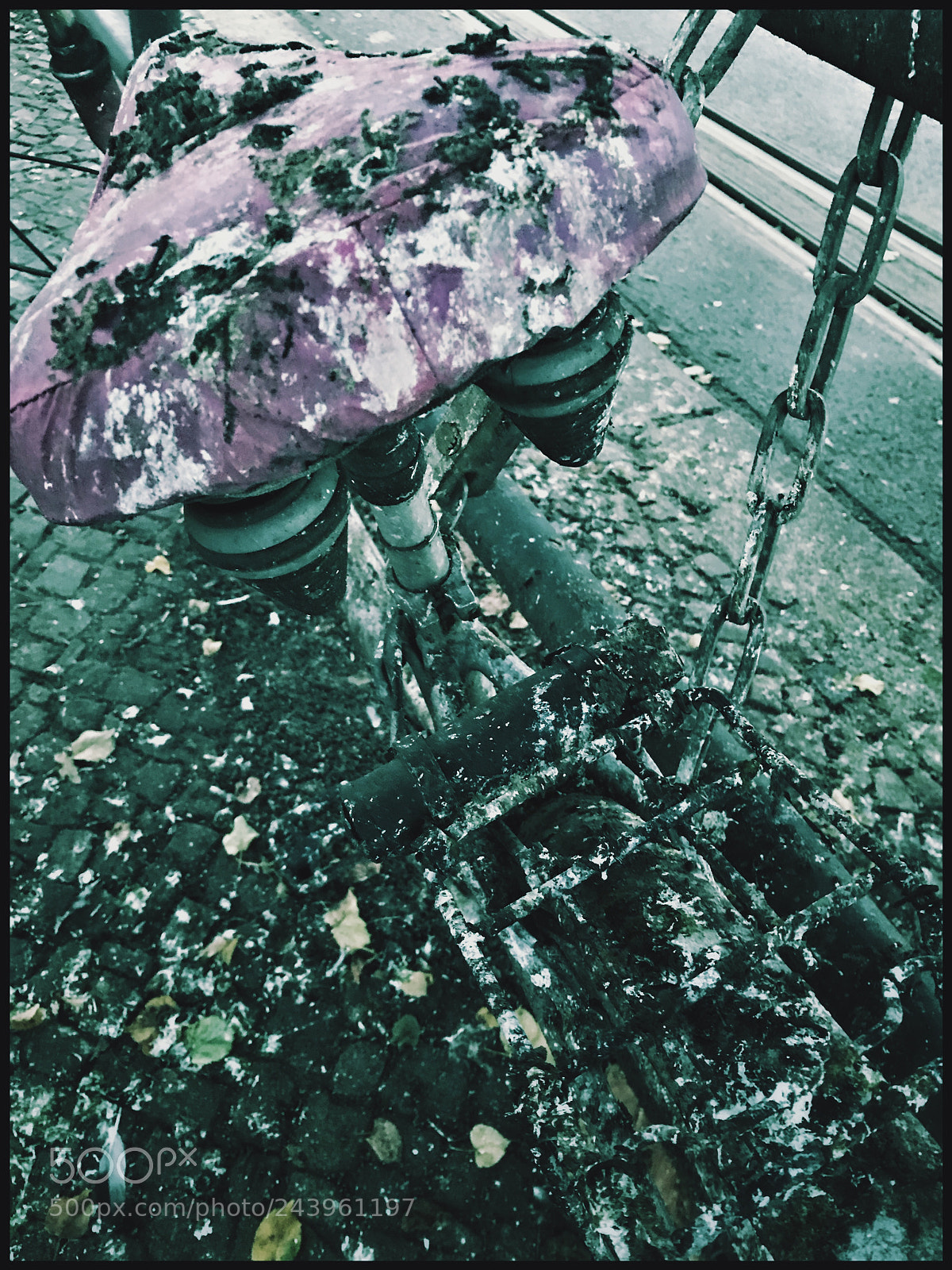 Apple iPhone 7 sample photo. Abandoned bikes in berl photography