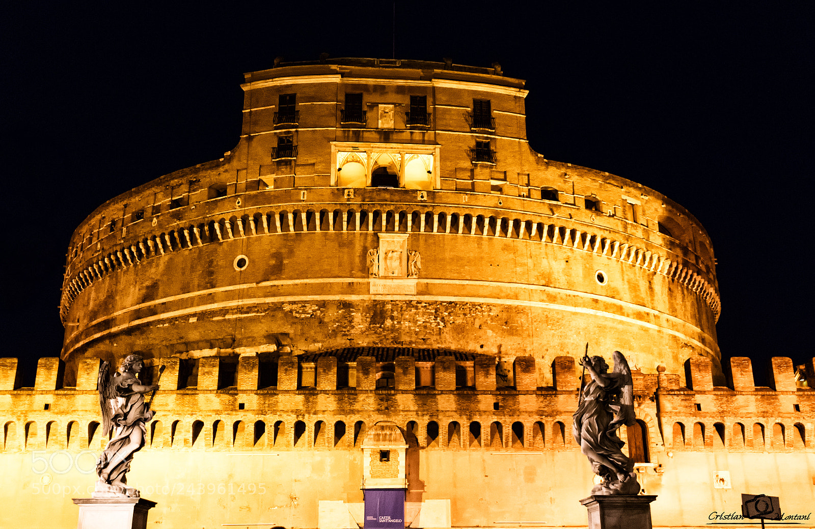Canon EOS 1300D (EOS Rebel T6 / EOS Kiss X80) sample photo. Castel sant'angelo photography