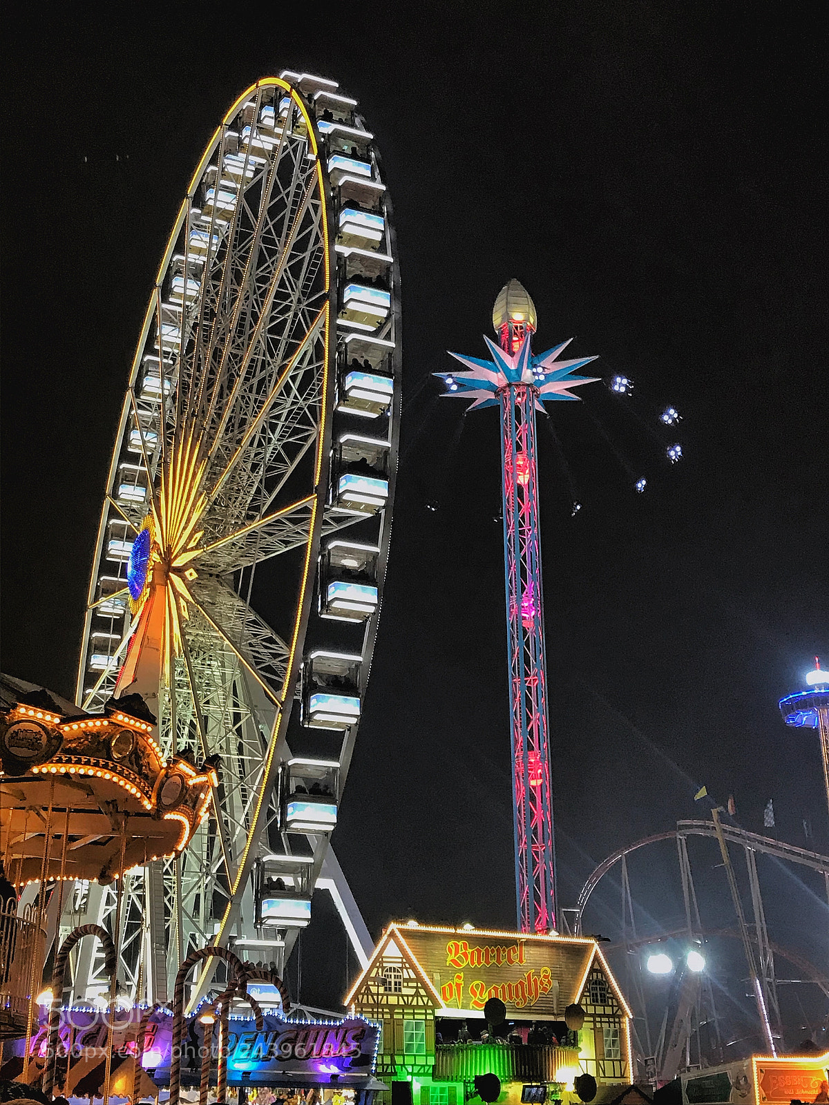 Apple iPhone 7 sample photo. Winter wonderland london photography