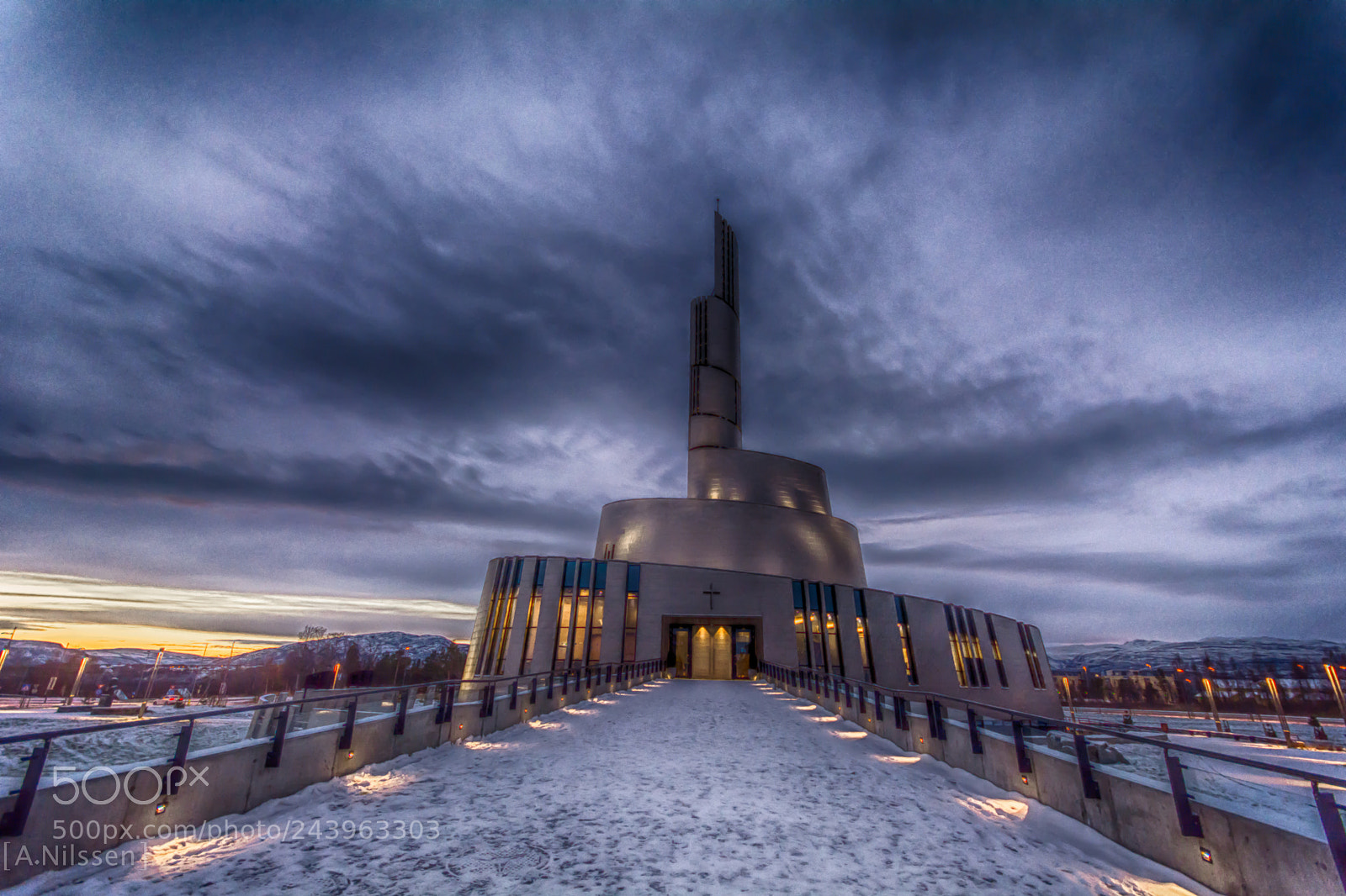 Nikon D7100 sample photo. Nordlyskatedralen photography