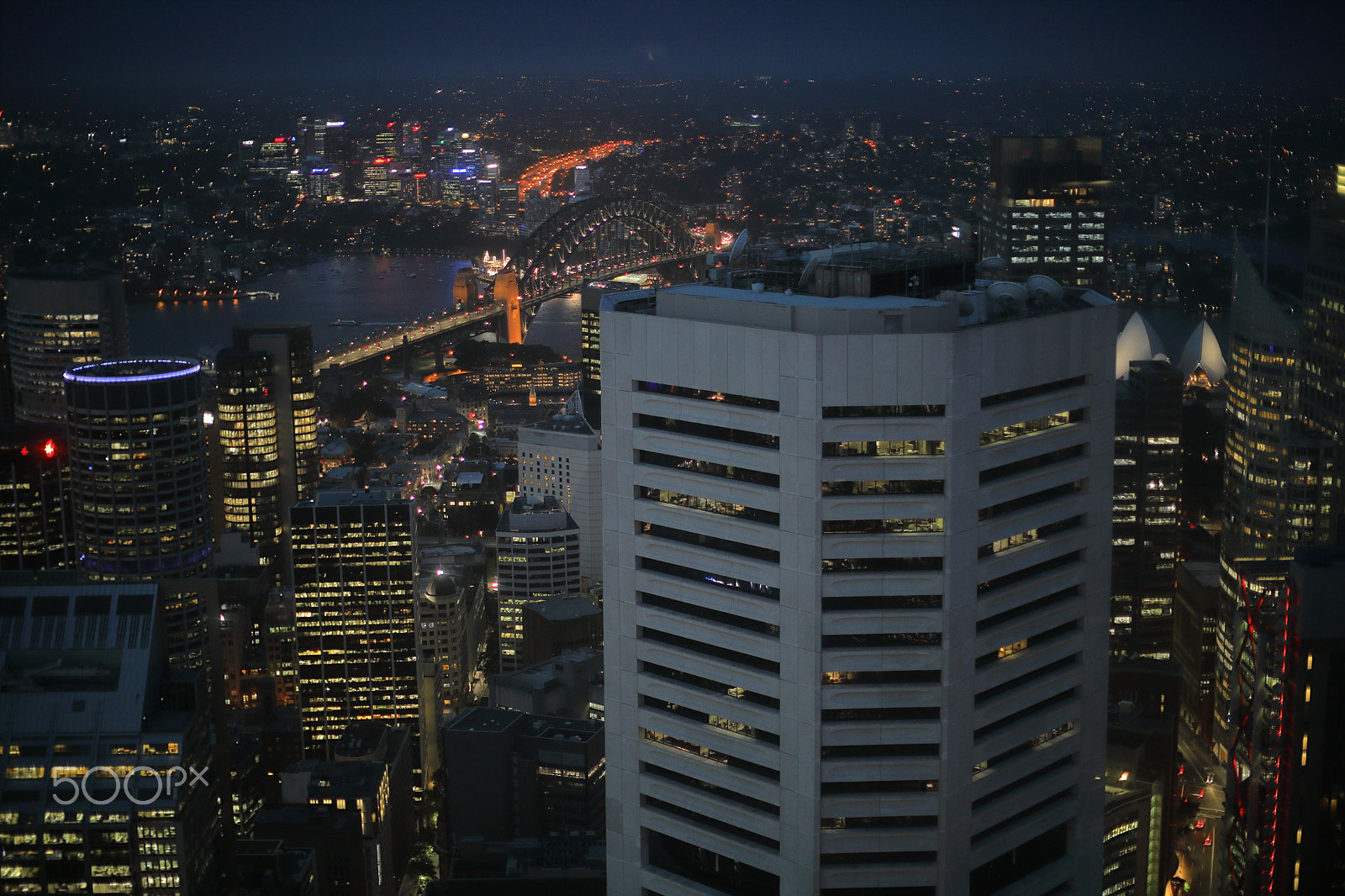 Canon EF 50mm F1.2L USM sample photo. Sydney`s night photography