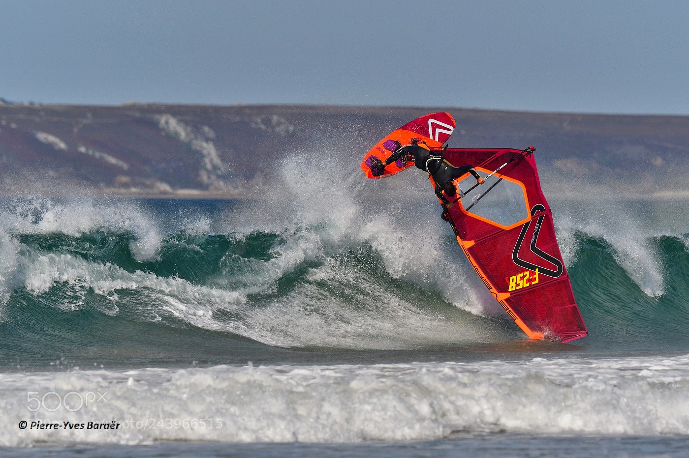 Nikon D500 sample photo. Extreme windsurfing photography
