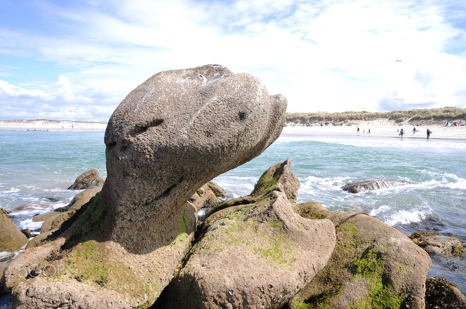 Nikon D90 sample photo. Lonely rock photography
