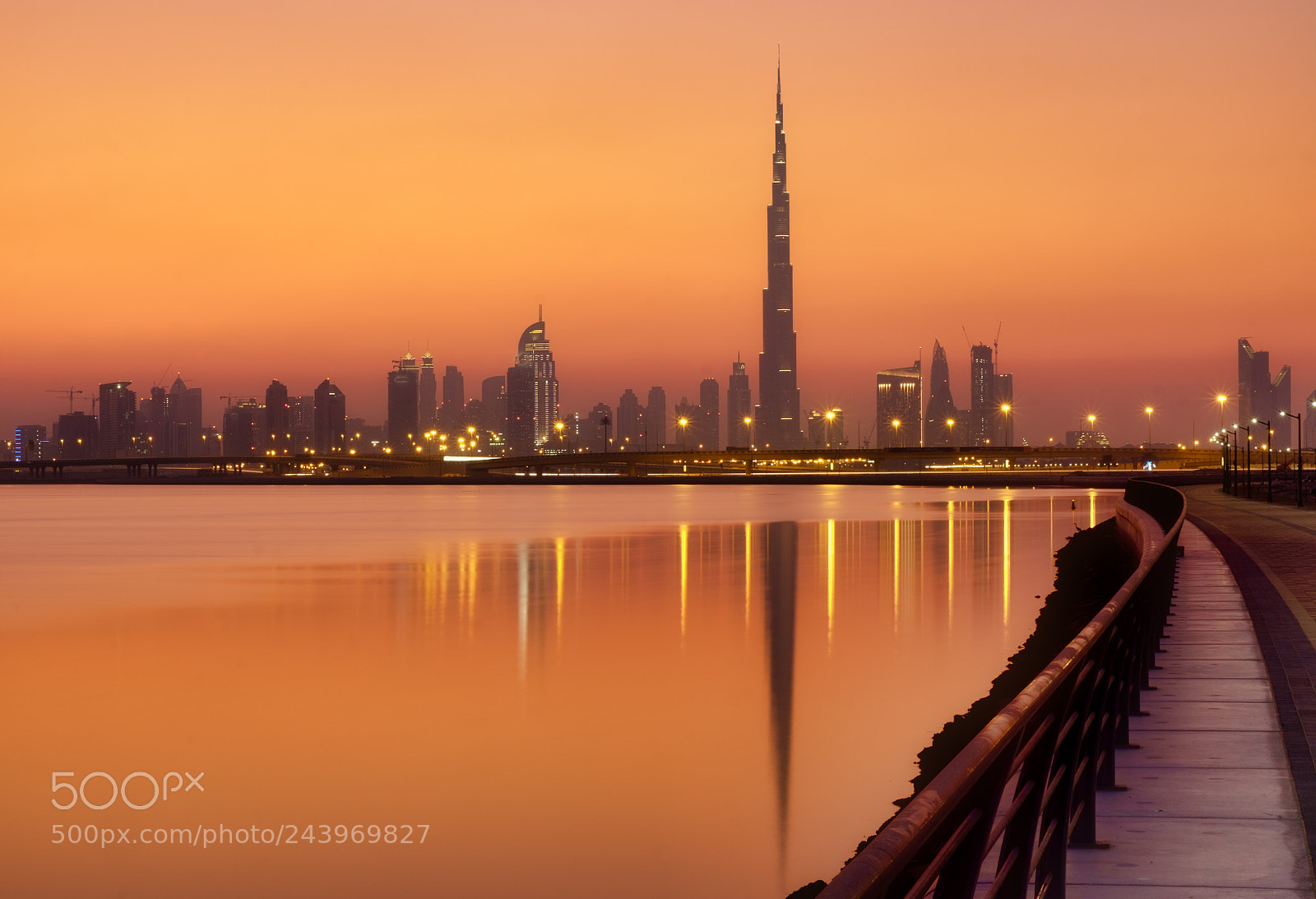 Fujifilm X-T1 sample photo. Sunrise colors over dubai photography