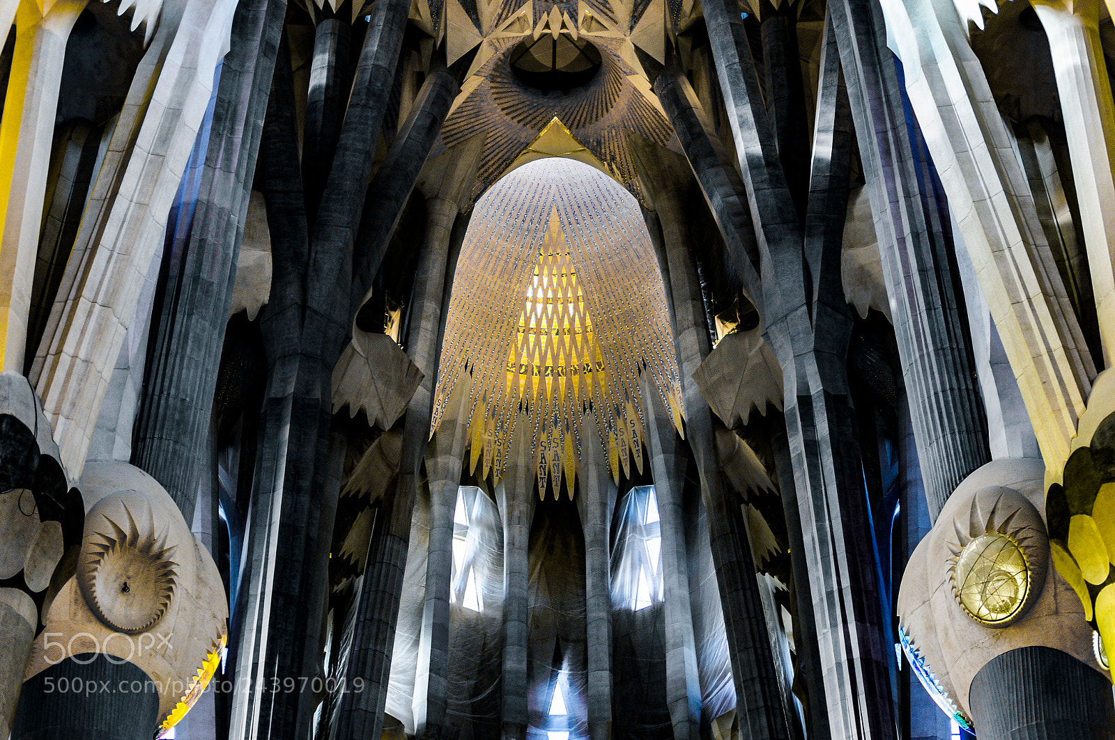 Nikon D300 sample photo. La sagrada familia photography