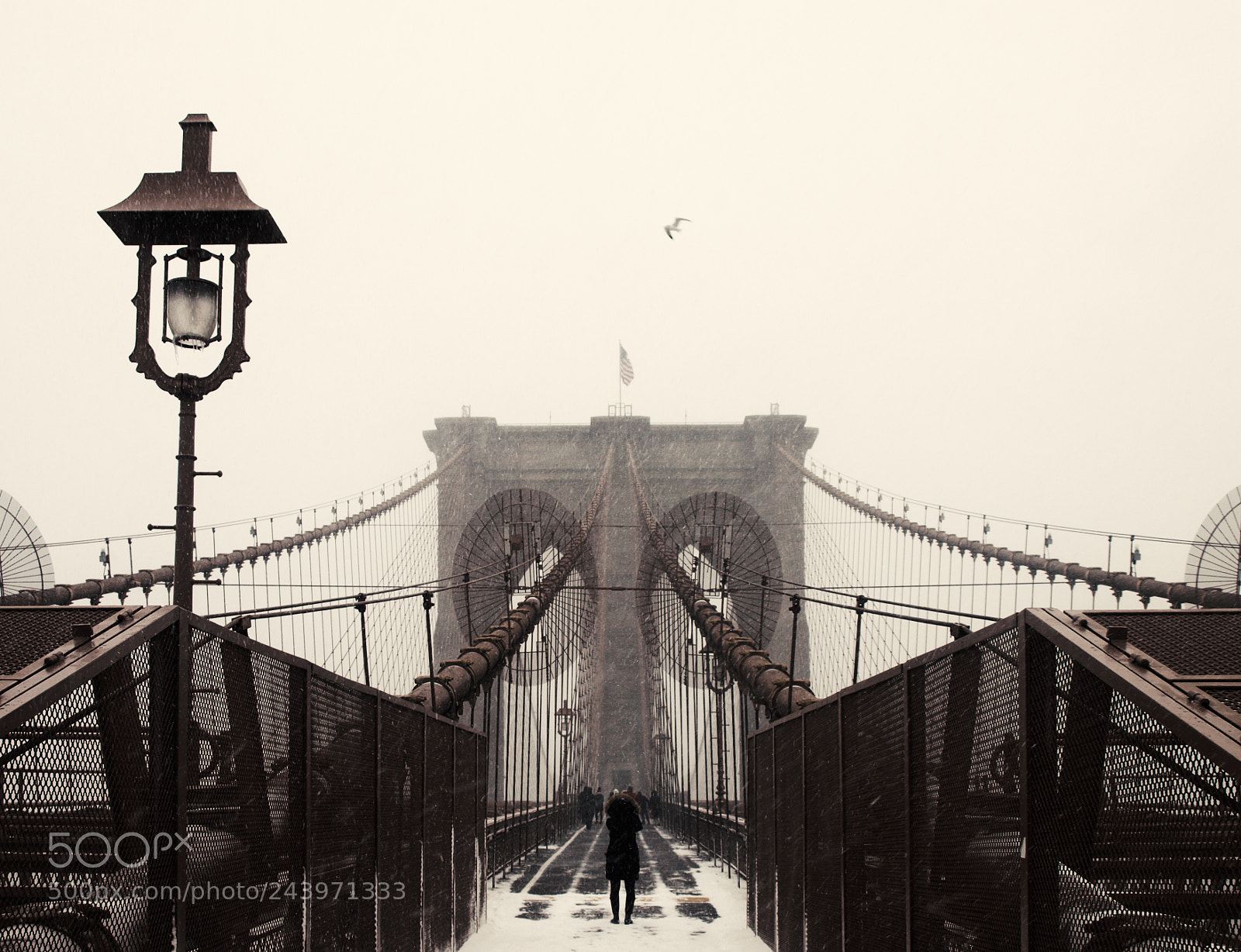 Olympus E-450 (EVOLT E-450) sample photo. Misty bridge photography