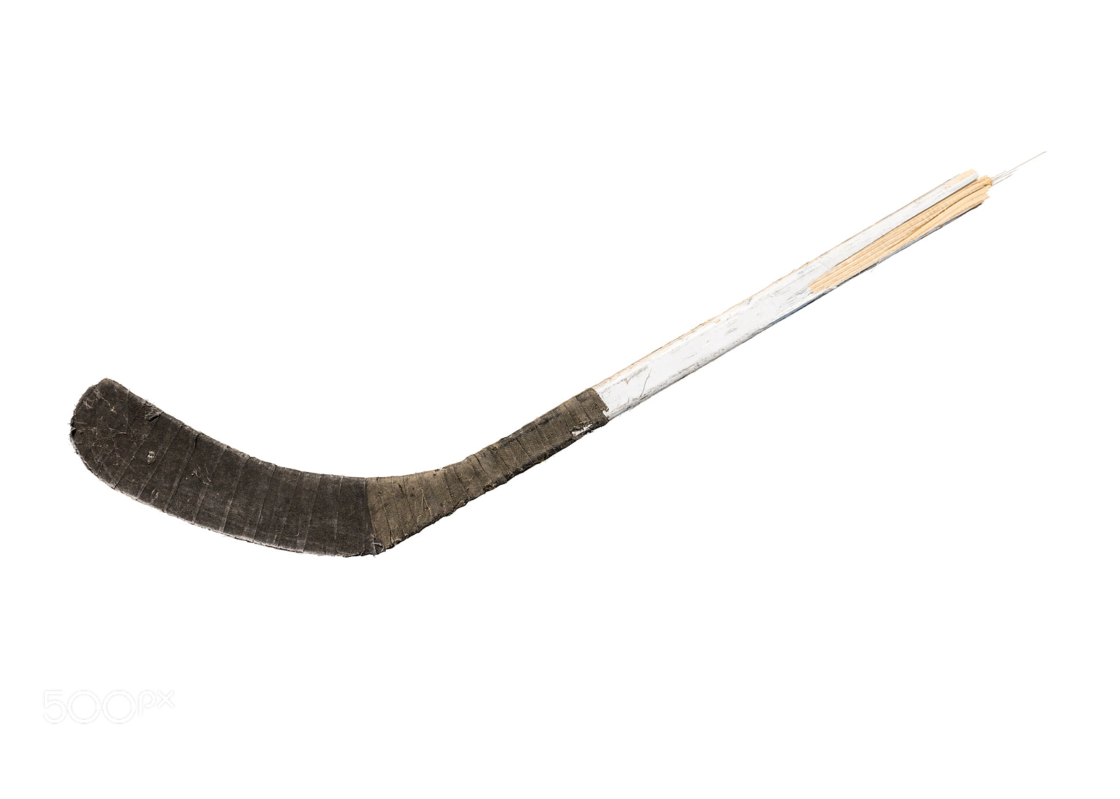 Panasonic Lumix DMC-LX100 sample photo. Isolated smashed hockey stick photography