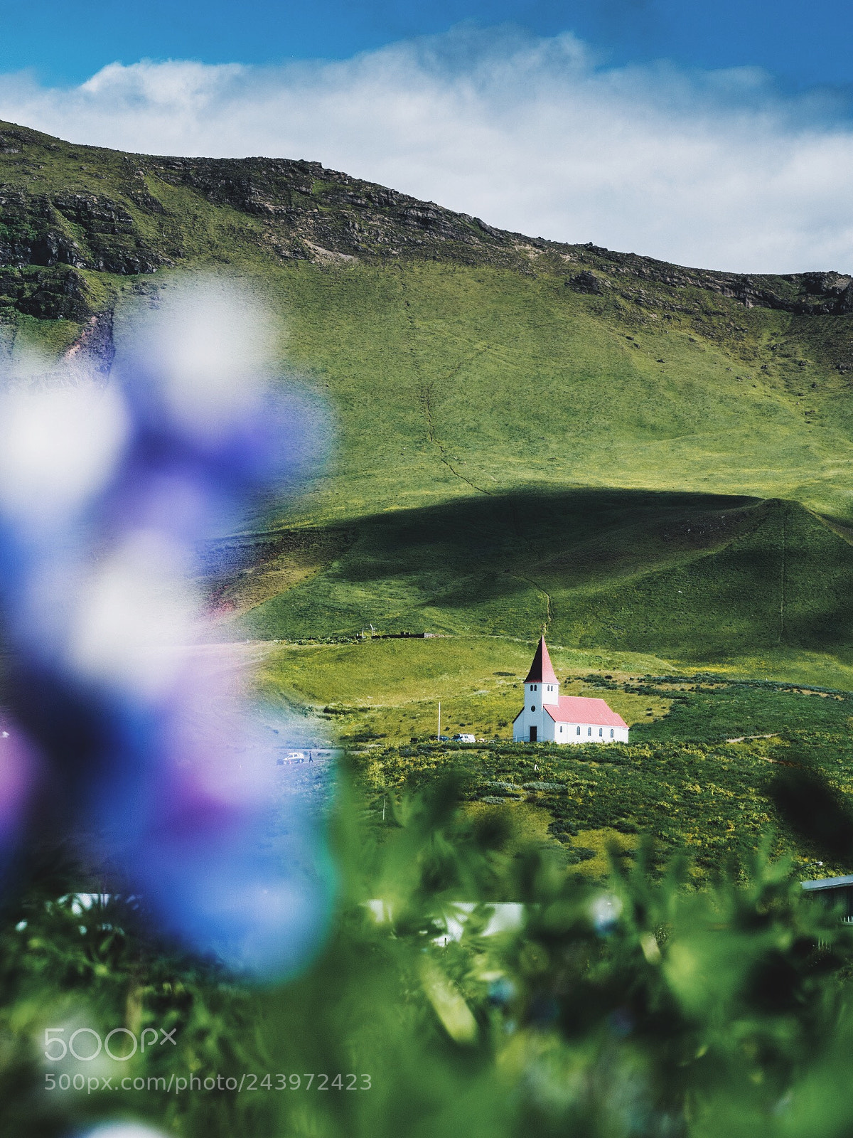 Olympus OM-D E-M5 II sample photo. Iceland church photography