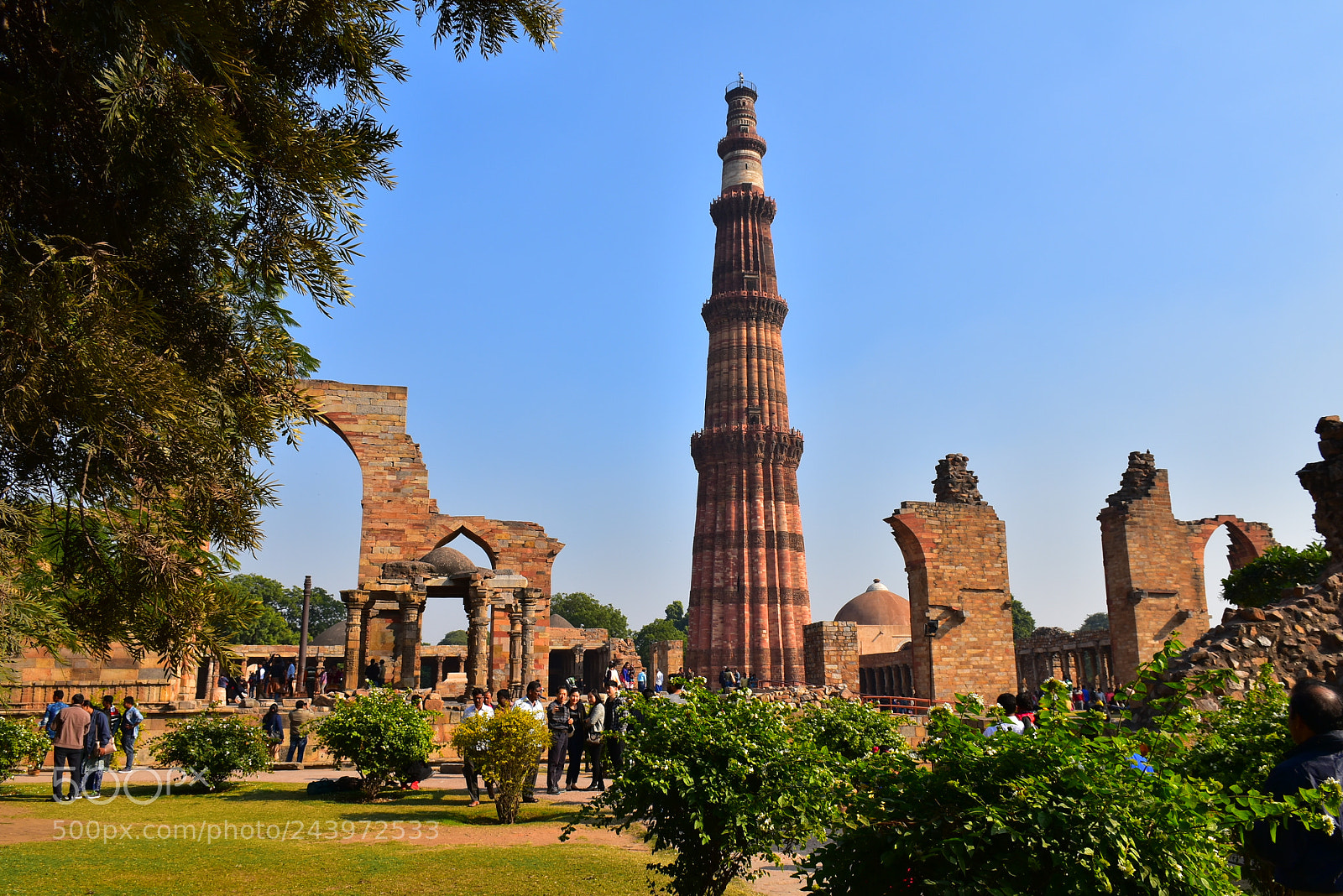 Nikon D5600 sample photo. Qutab minar photography