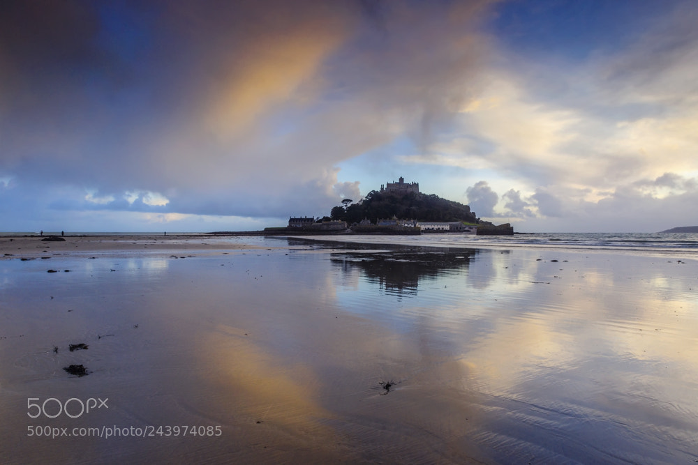 Sony SLT-A65 (SLT-A65V) sample photo. Low tide mounts bay photography