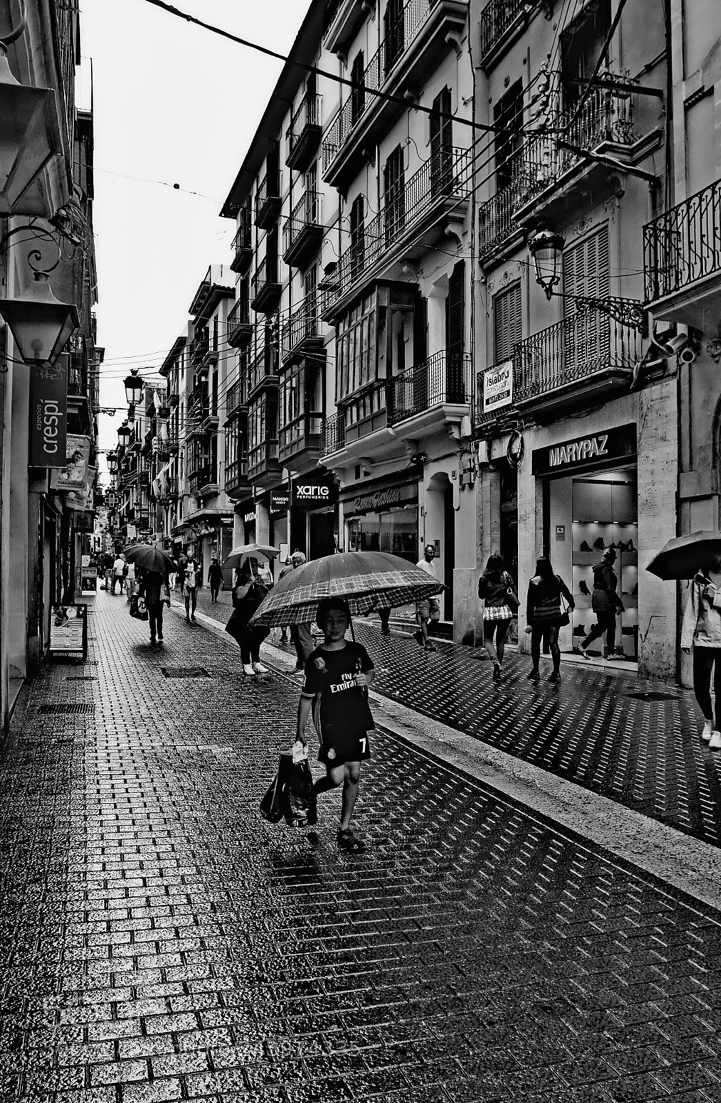 Canon EOS sample photo. Rainy day photography