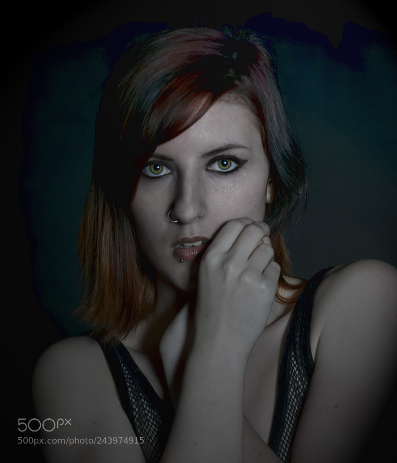 Sony ILCA-77M2 sample photo. Dark pose photography