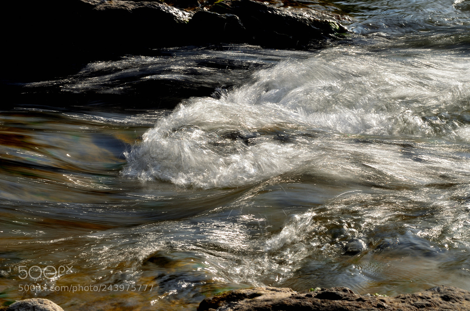 Nikon D5100 sample photo. Water motion. photography
