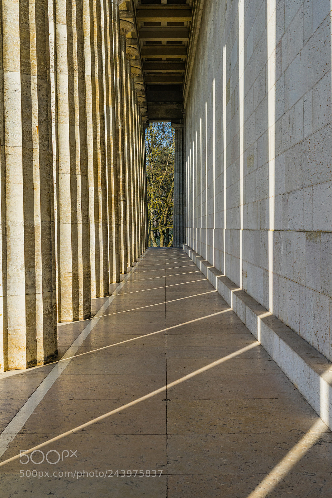 Sony a7 sample photo. Sunrays between the columns 2 photography