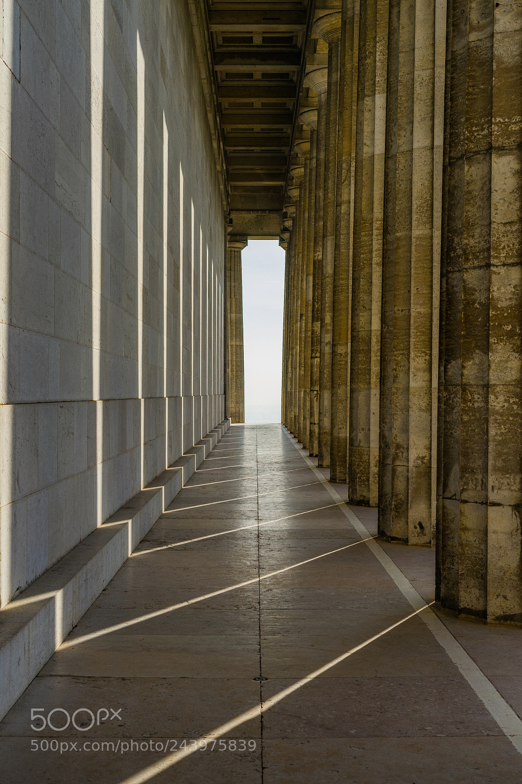 Sony a7 sample photo. Sunrays between the columns 1 photography