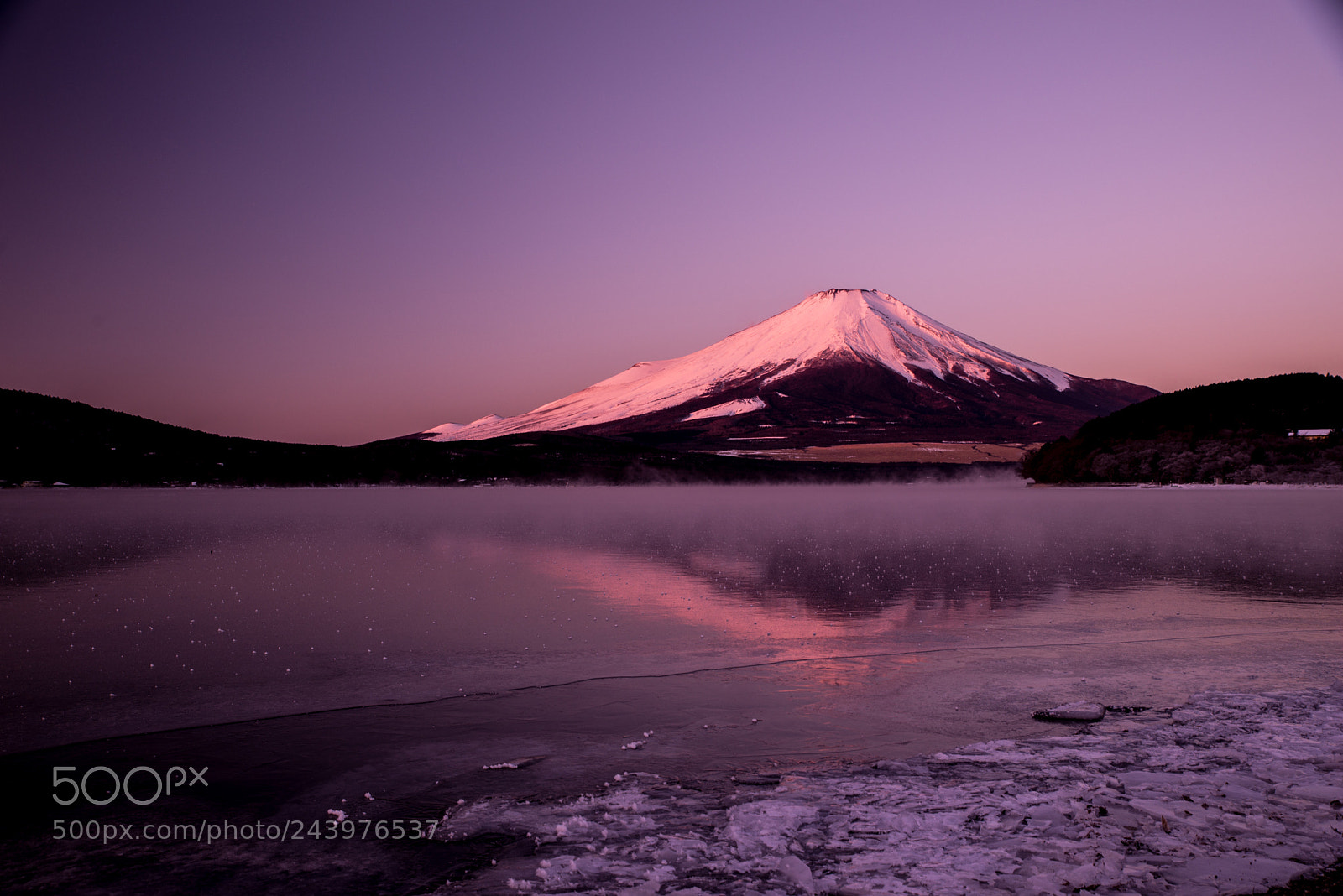 Nikon D610 sample photo. 赤富士 photography