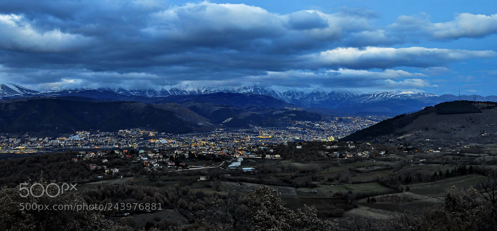 Nikon D90 sample photo. When night is falling photography