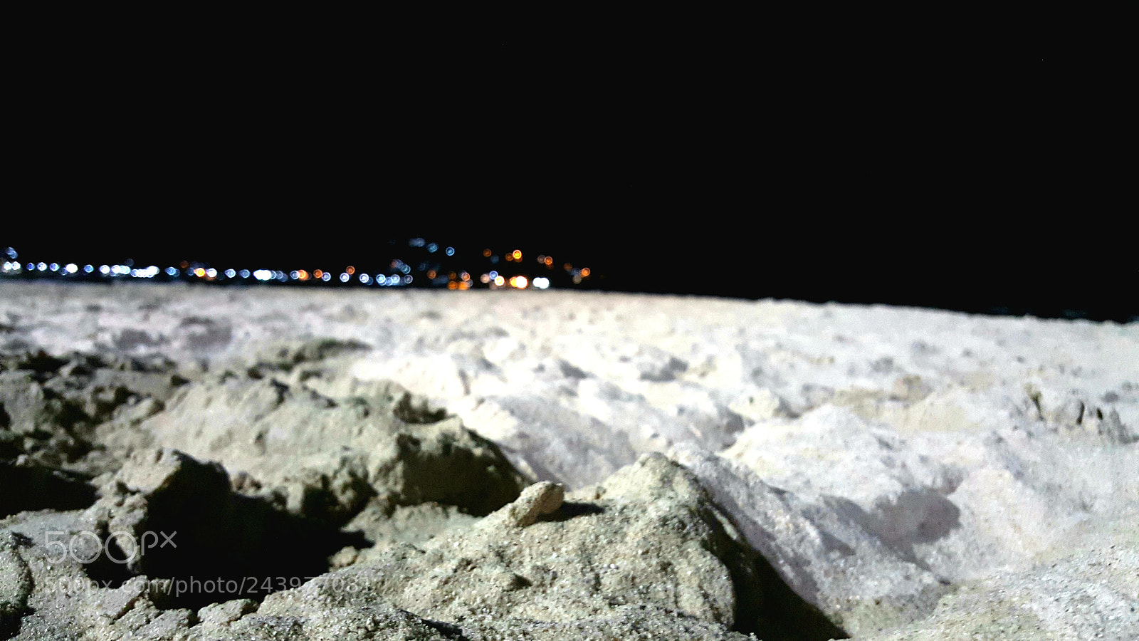 Samsung GALAXY S6 edge sample photo. Beach at night photography