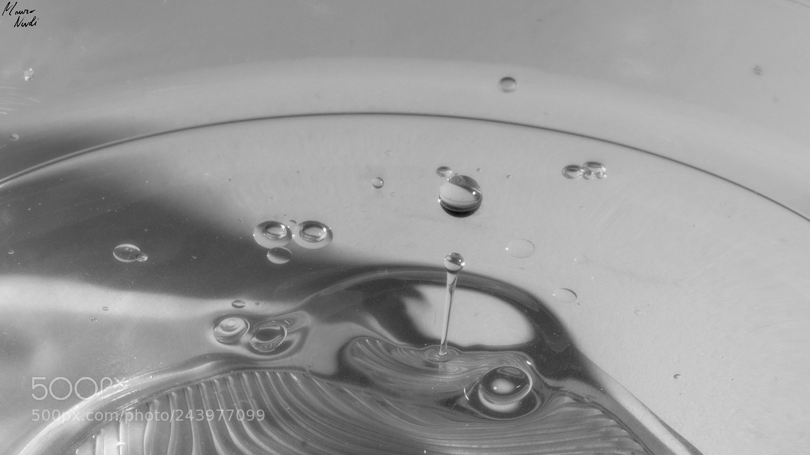 Nikon D3100 sample photo. Drops photography