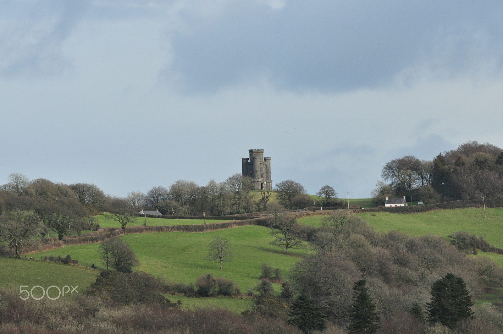 Nikon D90 sample photo. The lonely tower photography