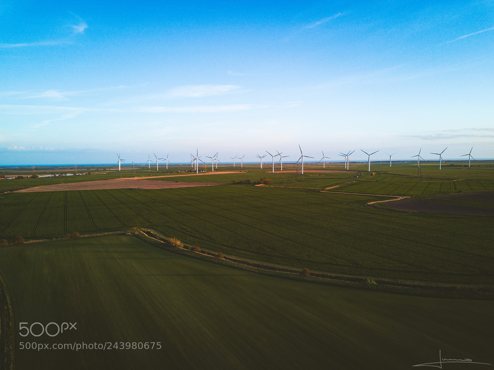DJI FC220 sample photo. The future of energy photography