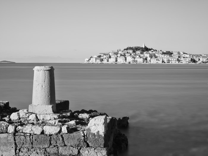 Olympus E-520 (EVOLT E-520) sample photo. Primosten pier photography