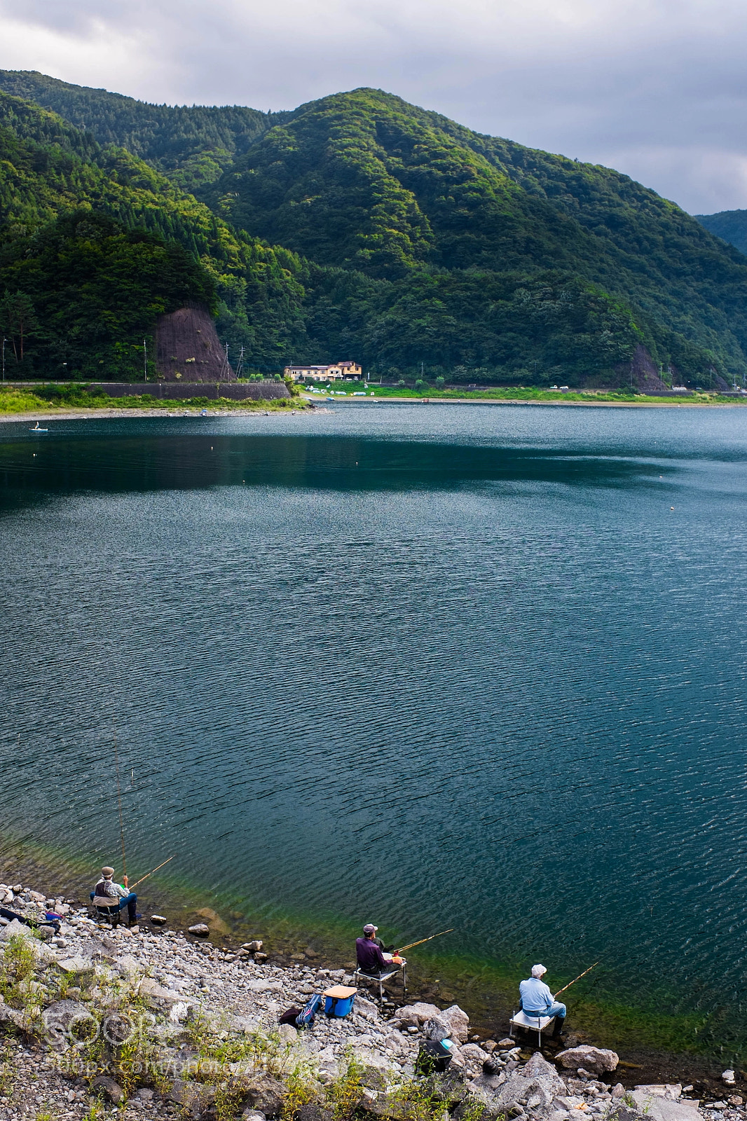 Fujifilm X100T sample photo. The fishermen photography