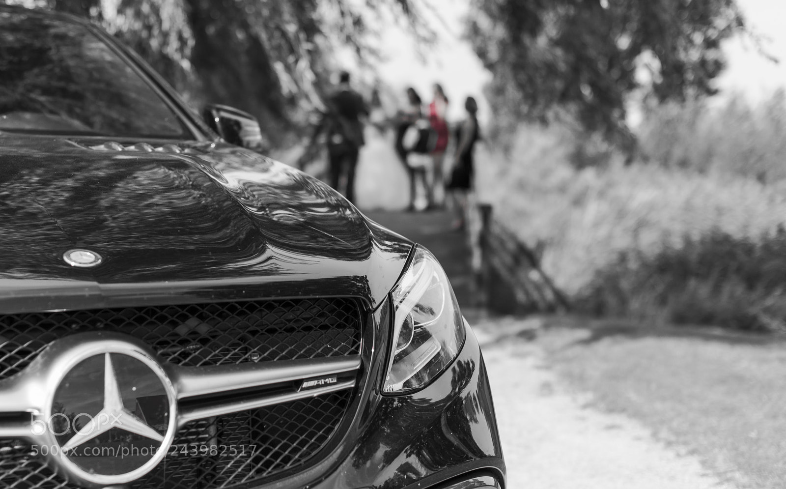 Nikon D810 sample photo. Mercedes front photography