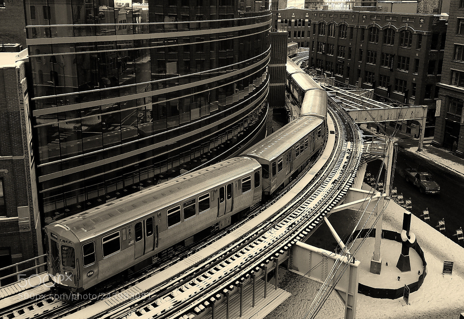 Samsung Galaxy S7 sample photo. Chicago cta photography