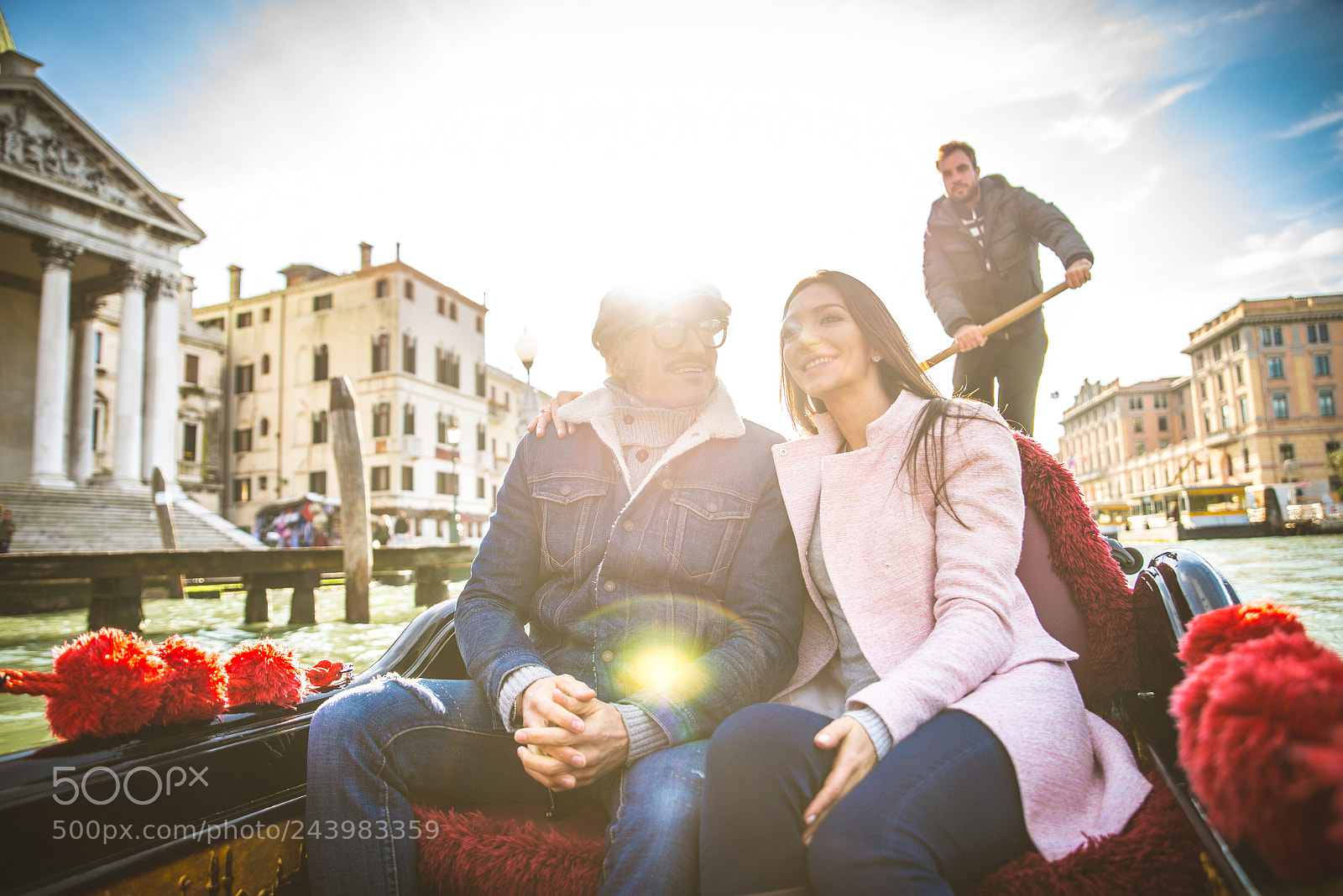 Nikon D610 sample photo. Couple sailing on venetian photography