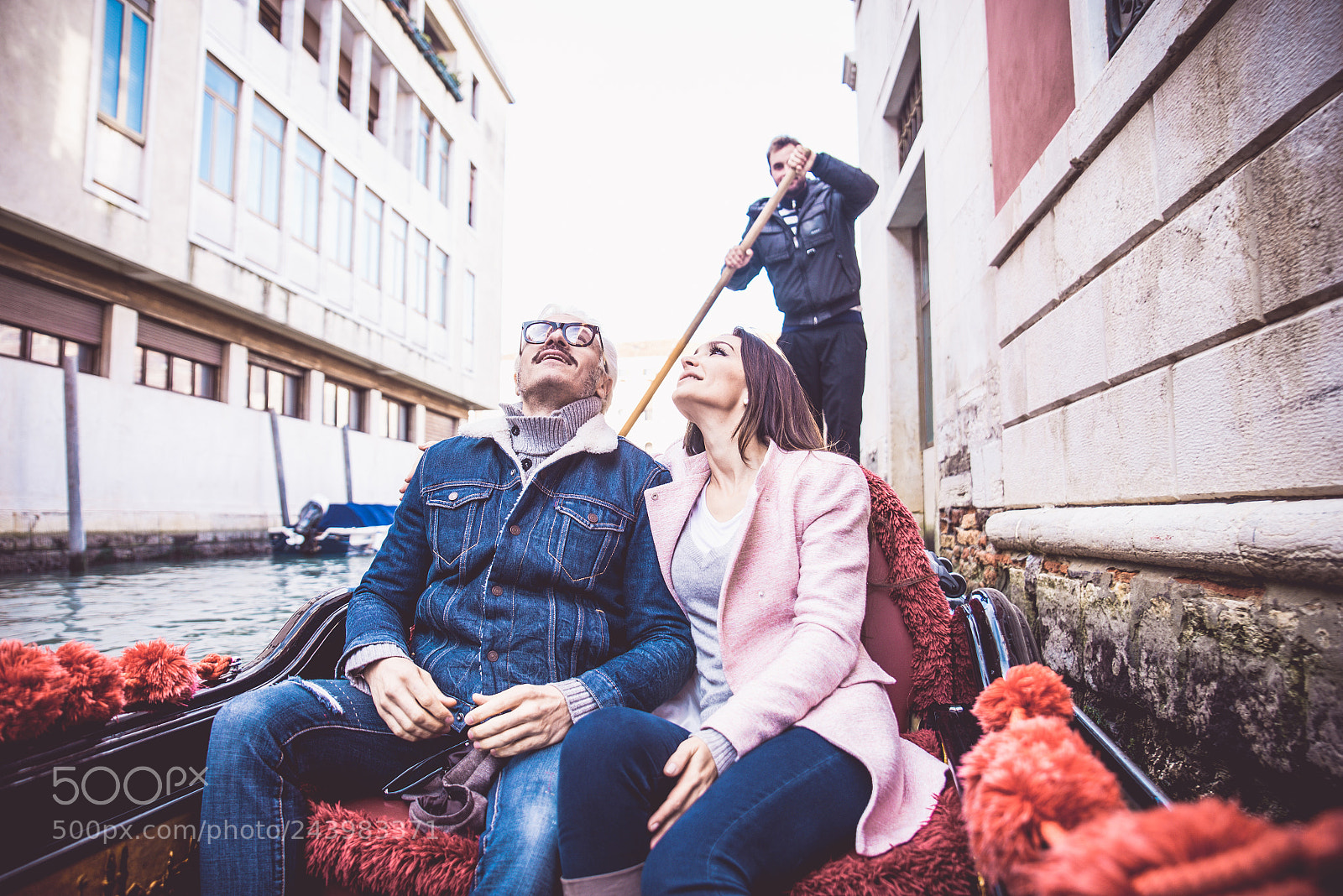 Nikon D610 sample photo. Couple sailing on venetian photography