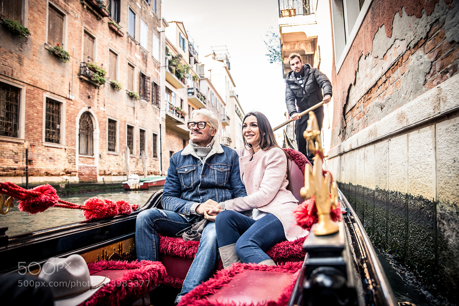 Nikon D610 sample photo. Couple sailing on venetian photography